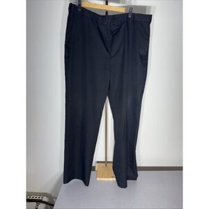 PGA TOUR BLACK 38X32 STRETCH ELASTICA PERFORMANCE ACTIVE WAISTBAND GOLF PANTS